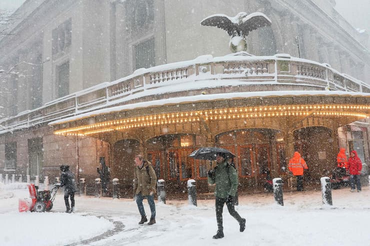 שלג בניו יורק