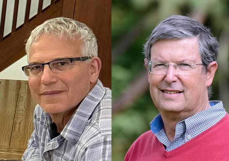 מימין: פרופ' דן יקיר וד"ר איל רוטנברג (צילום: מכון ויצמן למדע) מימין: פרופ' דן יקיר וד"ר איל רוטנברג