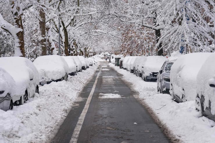 שלג בניו יורק