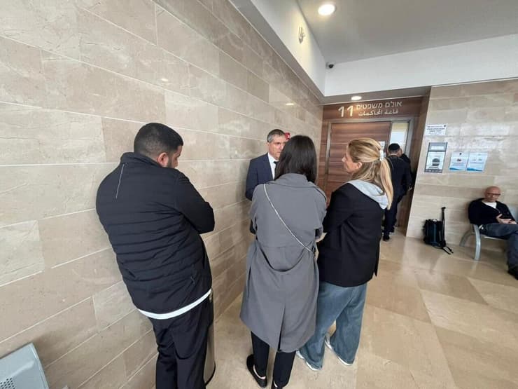 בני משפחה של החשוד ועו"ד ירום הלוי