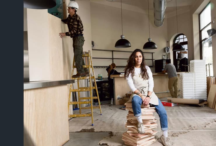 "הגענו בבוקר וראינו את כל המסעדה הרוסה". נרקיס אלפי