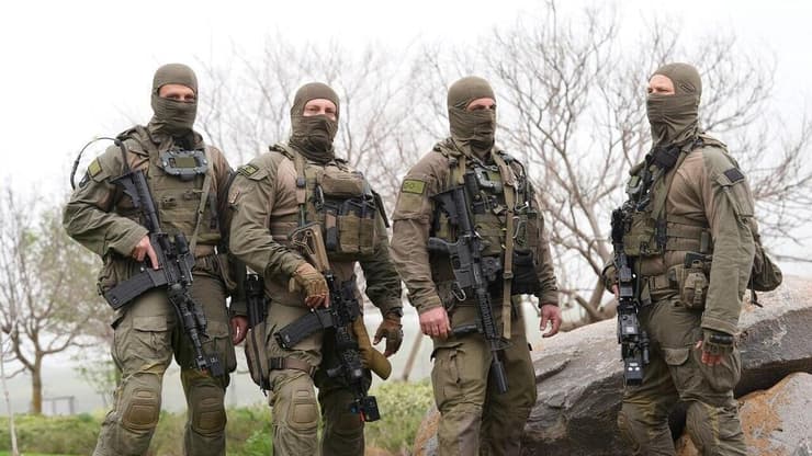 תרגיל של יחידת פרא (לוט"ר גולן) במושב נטור