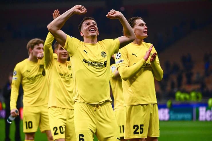 נתנו לאיטלקים שיעור בטקטיקה. בודה/גלימט (צילום: PIERO CRUCIATTI / AFP) הודה גלימט