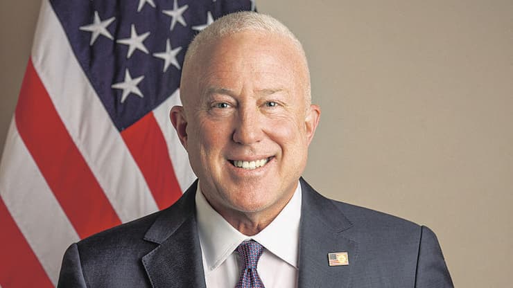 ביל ווייט, שגריר ארצות הברית בבלגיה (צילום: RegineMahaux/Wikipedia) ביל ווייט, שגריר ארצות הברית בבלגיה