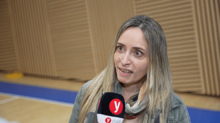 טליה קריים, מנהלת המחלקה לאנשים עם מוגבלות בחברה למתנ"סים ( צילום: אורי דוידוביץ) מתוך האירוע "יוצרים קהילה שווה בקרית ביאליק"