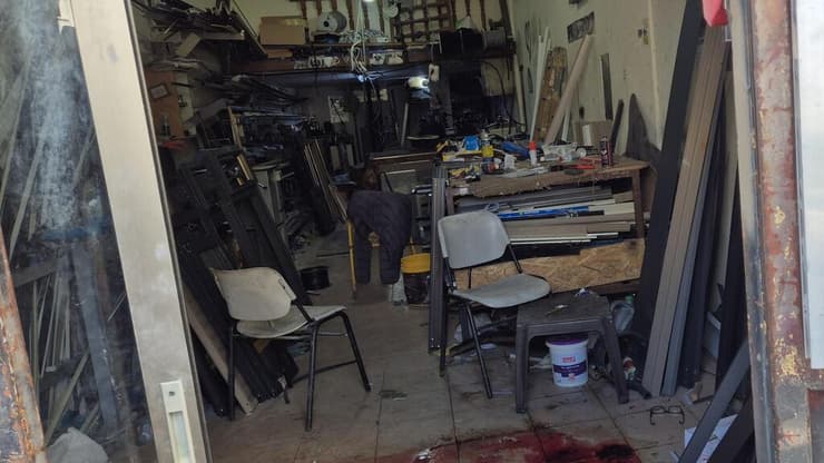 זירת הרצח בריינה