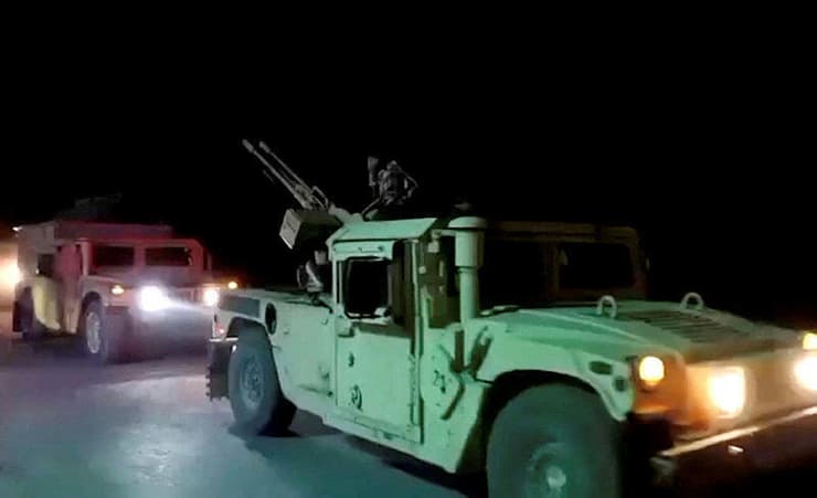 כוחות הטליבאן מסיירים לאורך הגבול עם פקיסטן