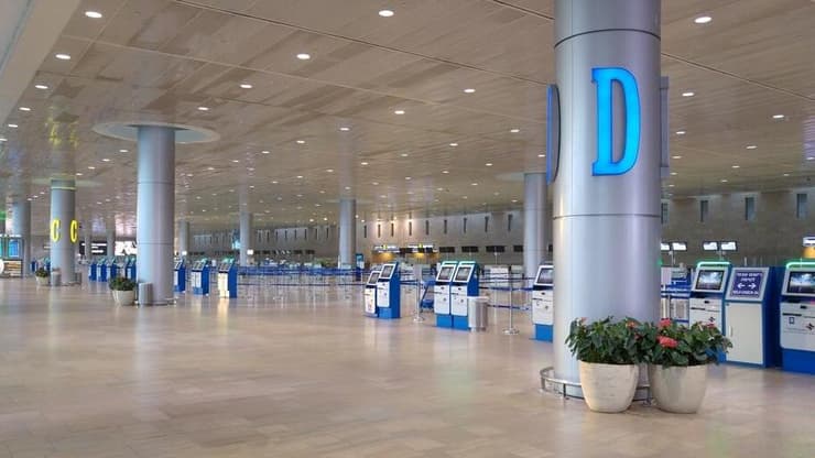 נתב"ג שומם (צילום: Roman Yanushevsky / shutterstock) נתב"ג שומם