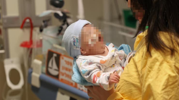 העברת הפגייה למתחם הממוגן הבוקר במרכז הרפואי איכילוב