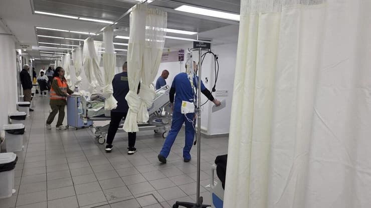 העברת מחלקות בית החולים אסותא אשדוד למרחבים מוגנים עם פרוץ המלחמה (צילום: דוברות אסותא אשדוד) העברת מחלקות בית החולים אסותא אשדוד למרחבים מוגנים