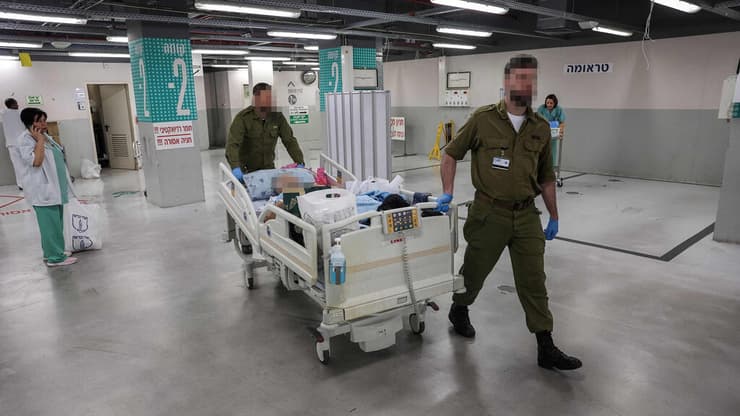 הירידה לחניון חירום באיכילוב