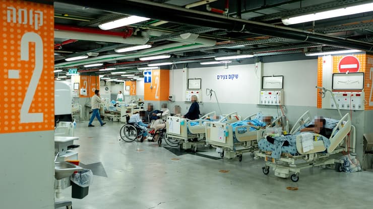 הירידה לחניון חירום באיכילוב