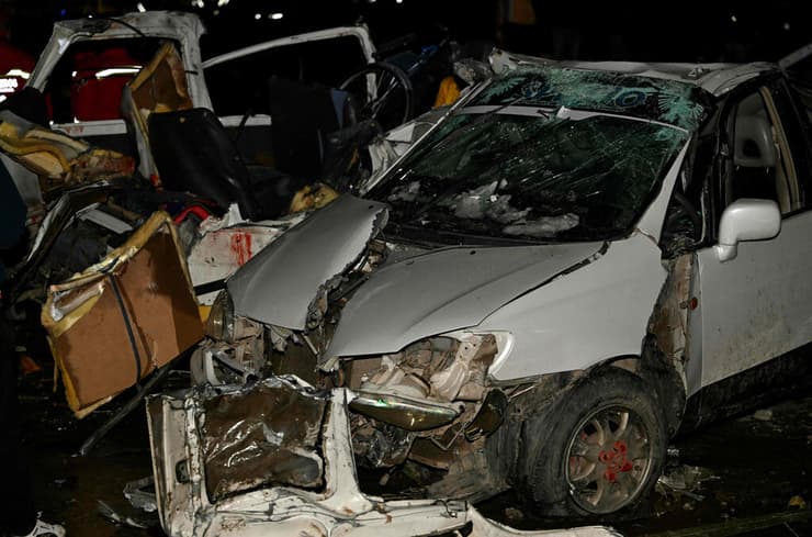 תיעוד מזירת ההתרסקות בבוליביה