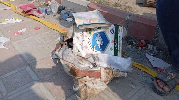 מתוך ההרס בזירת ההפצצה. ארה"ב: "לא נתקוף במכוון בית ספר" בית הספר שהותקף בהורמוזגן