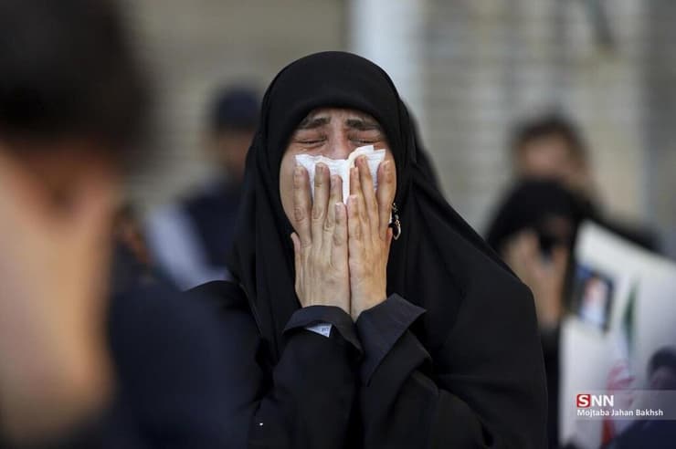 איראן איספהאן מתאבלים על מותו של עלי חמינאי