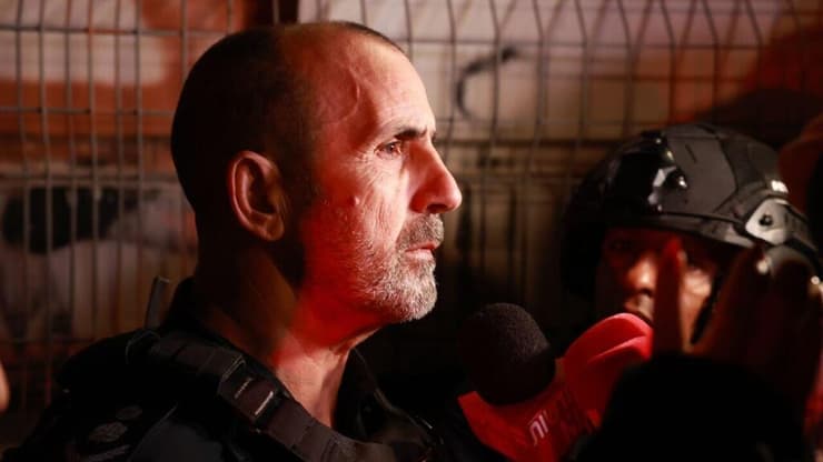 המפכ"ל דני לוי בזירה בתל אביב