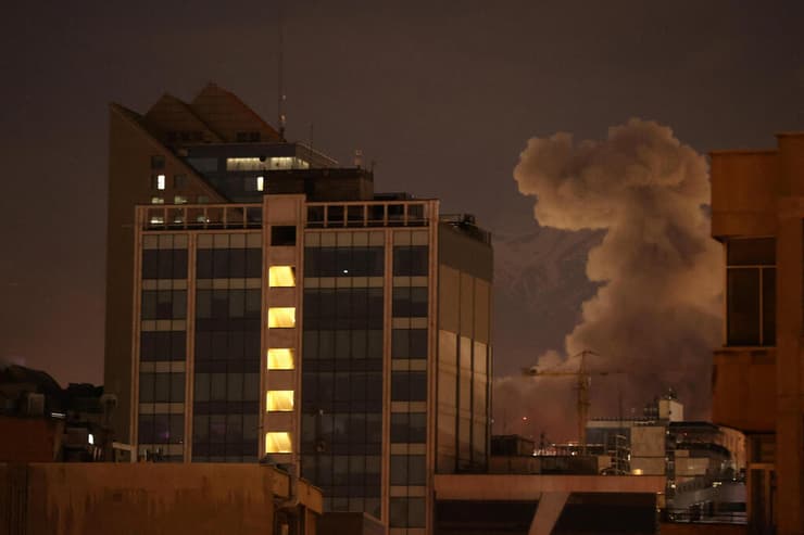 תקיפות באיראן (צילום: Majid Asgaripour/WANA (West Asia News Agency) via REUTERS) תקיפות האיראן