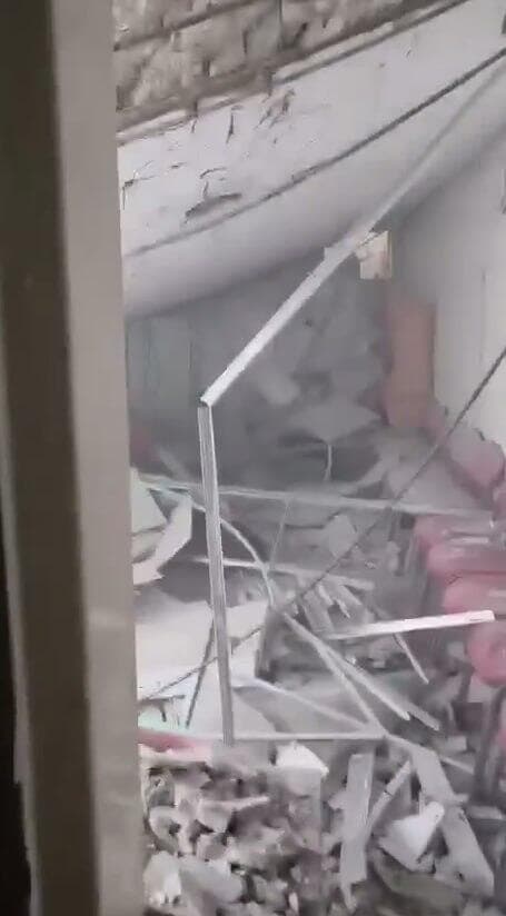 פגיעה ישירה במקלט של טיל ששוגר מאיראן בבית שמש