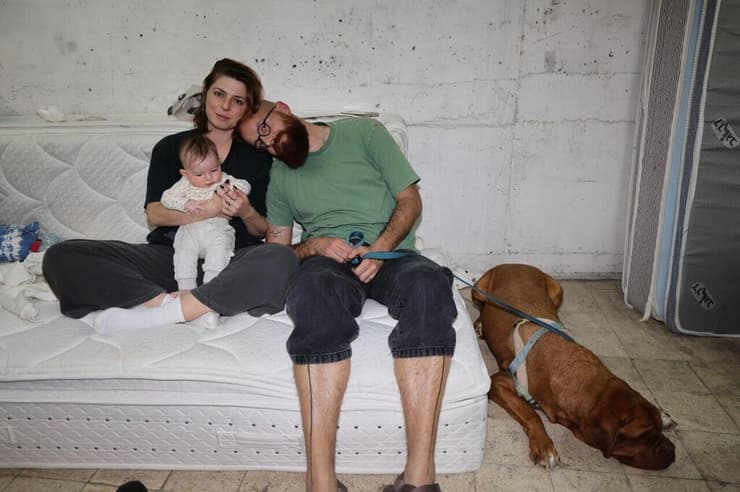 צילום: יריב כץ מפונים במלון בובו בתל אביב