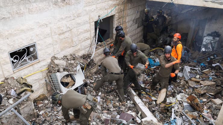 זירת הנפילה בבית שמש