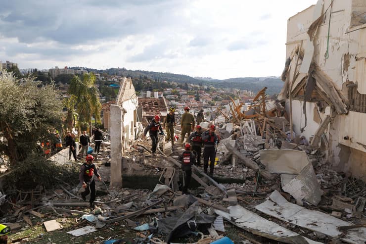 זירת הנפילה בבית שמש