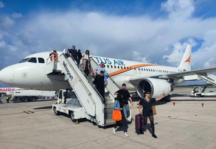 טוס איירווייז - מציעה טיסות חילוץ לסיני