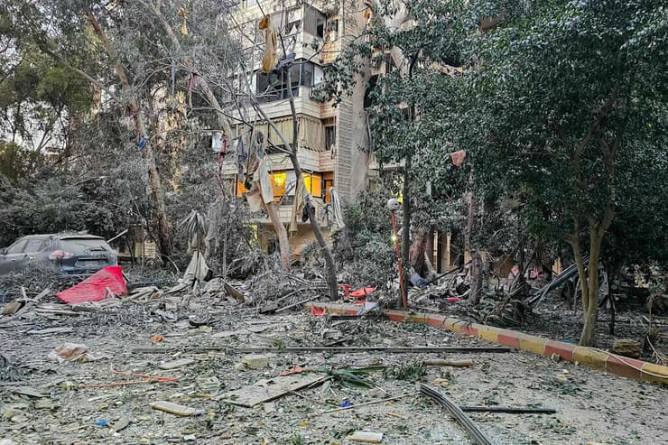 נזקי התקיפות בלבנון