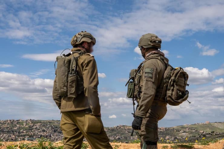 כוחות אוגדה 91 פרוסים בהגנה במרחב הגליל