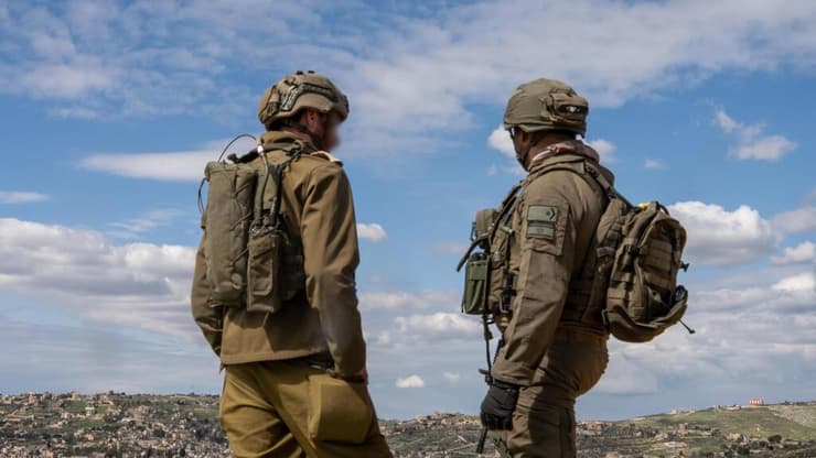 כוחות אוגדה 91 פרוסים בהגנה במרחב הגליל