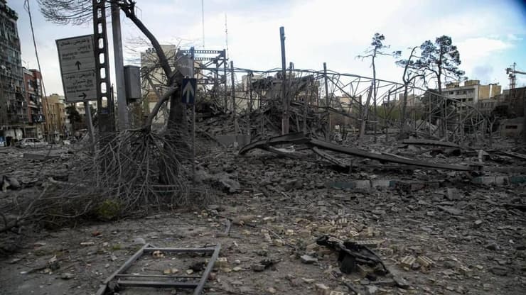 הרס התקיפות בטהרן