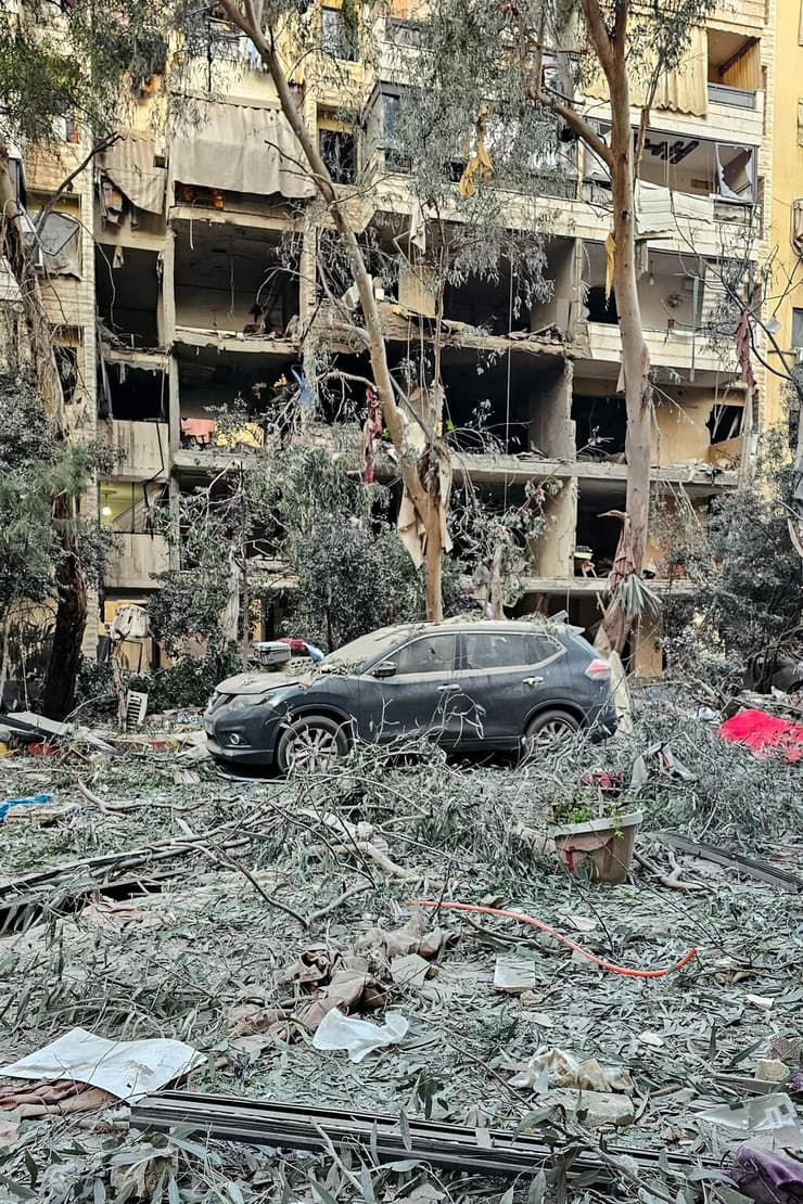 נזקי התקיפות בלבנון