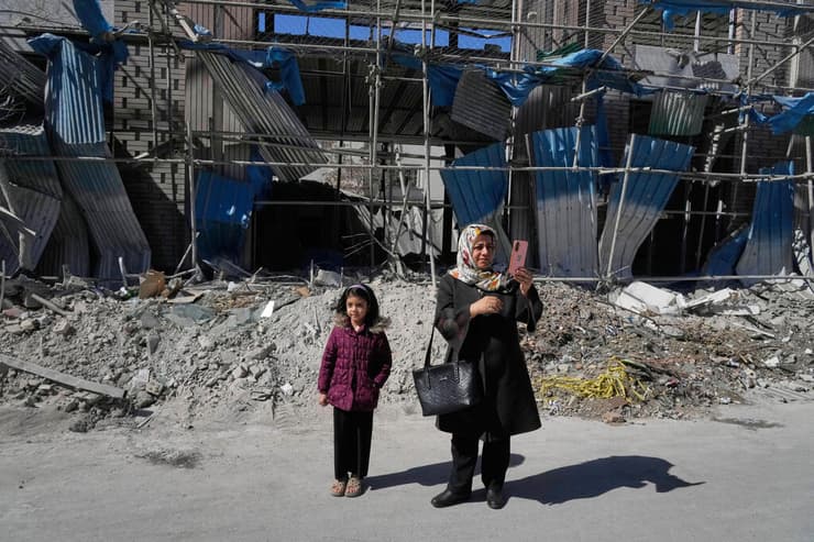 הרס ב טהרן איראן מבצע שאגת הארי