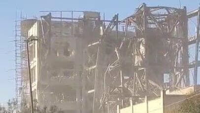 פגיעה בבניין של מועצת המומחים באיראן