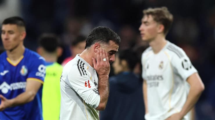 הפער מברצלונה כבר ארבע נקודות. דני קרבחאל (צילום: REUTERS/Violeta Santos Moura) שחקן ריאל מדריד דני קרבחאל