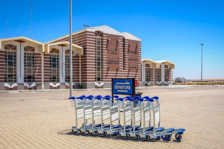 נתב״ג החדש? לפחות בינתיים. נמל התעופה הבינלאומי טאבה (צילום: Fotokon / shutterstock) נמל התעופה הבינלאומי טאבה