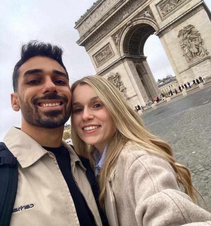 דנה גרשוביץ ובן זוגה ירין