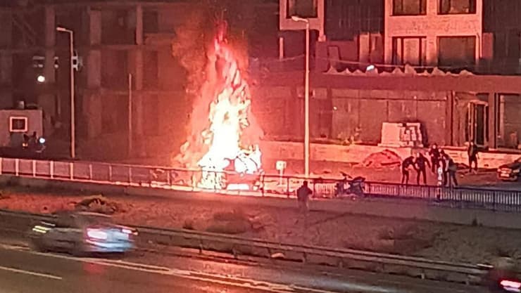 תקיפת רכב בדאחייה