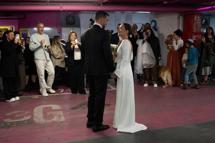 צילום: דנה רעני חתונה בקומה מינוס 4 בדיזנגוף סנטר