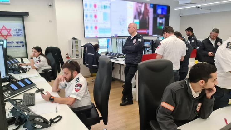 בזמן המערכה מול איראן: מגן דוד אדום בפעולה (קרדיט: ידידי מד״א) בזמן המלחמה מול איראן: מגן דויד אדום בפעולה