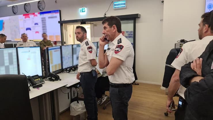 ״בלי תרומות הארגון לא היה מצליח לעמוד במשימה״. אנשי מגן דוד אדום
(קרדיט: ידידי מד״א) בזמן המלחמה מול איראן: מגן דויד אדום בפעולה