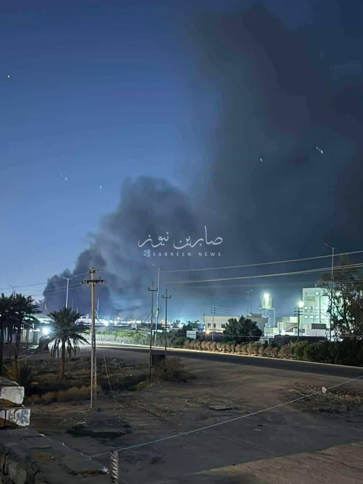 תקיפה ישראלית בעיר א-סמאווה שבדרום עיראק, הלילה תקיפה ישראלית בעיר א-סמאווה בדרום עיראק