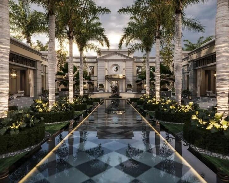 האחוזה החדשה במיאמי. האכלוס הצפוי - רק בעוד שנה וחצי (צילום: פריס רפאולי) הבית של מארק צוקרברג באינדיאן קריק במיאמי