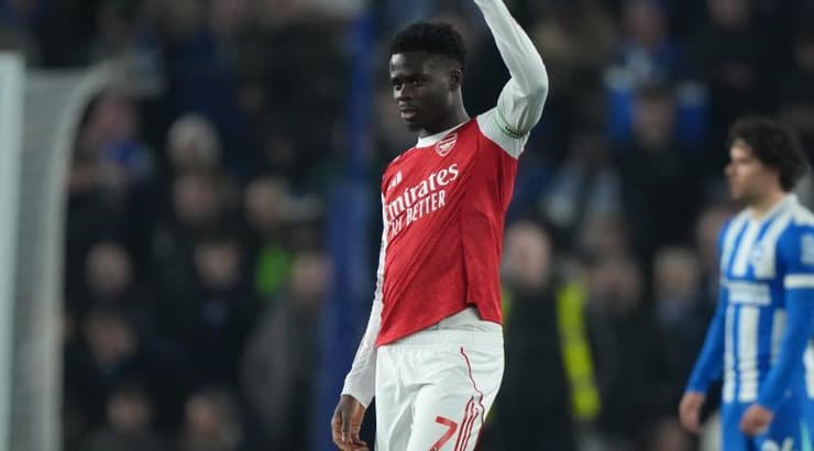 בוקאיו סאקה חוגג (IMAGO) בוקאיו סאקה חוגג