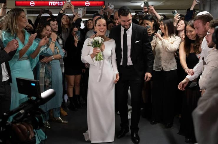צילום: דנה רעני חתונה בקומה מינוס 4 בדיזנגוף סנטר