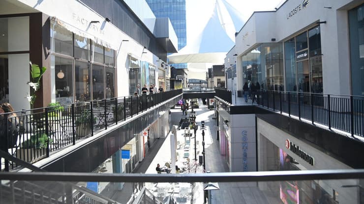 מתחם ביג גלילות אחרי ההקלה בהנחיות