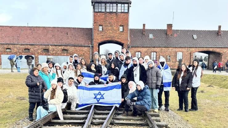 תלמידי אורט אפרידר באשקלון במסע בפולין