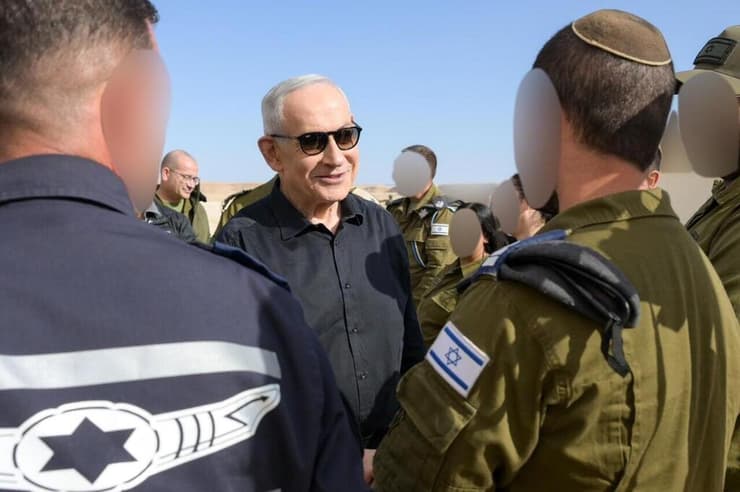 ראש הממשלה נתניהו בבסיס חיל האוויר בדרום הארץ