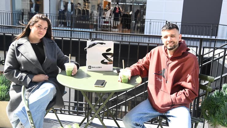 קונים במתחם ביג גלילות אחרי ההקלה בהנחיות