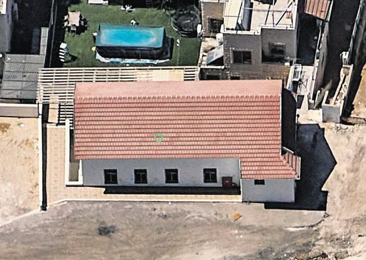 בית הכנסת בבית שמש לפני פגיעת הטיל