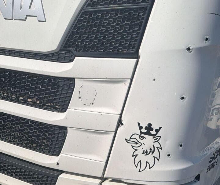 ירי לעבר נהג משאית בקלנסוה